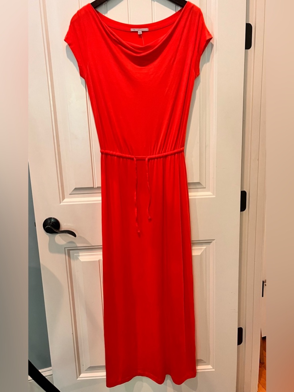 NWT GAP Dress XS Coral Super Soft Stretchy Vacay Resort Cruise Summer Staple